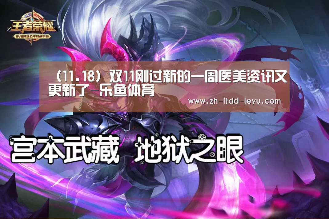 （11.18）双11刚过新的一周医美资讯又更新了-乐鱼体育