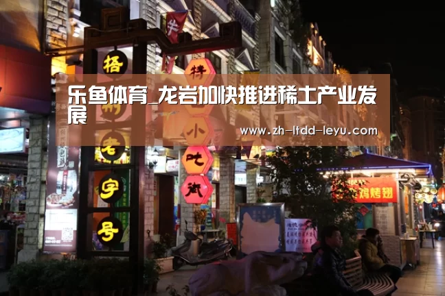 乐鱼体育_龙岩加快推进稀土产业发展
