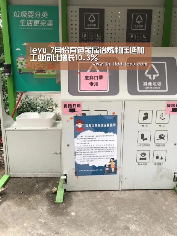 leyu_7月份有色金属冶炼和压延加工业同比增长10.3%