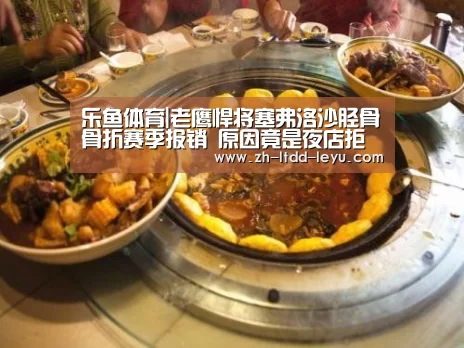 乐鱼体育|老鹰悍将塞弗洛沙胫骨骨折赛季报销 原因竟是夜店拒捕